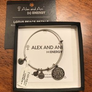 Vintage with tags Alex and Ani Lotus Peace Petals